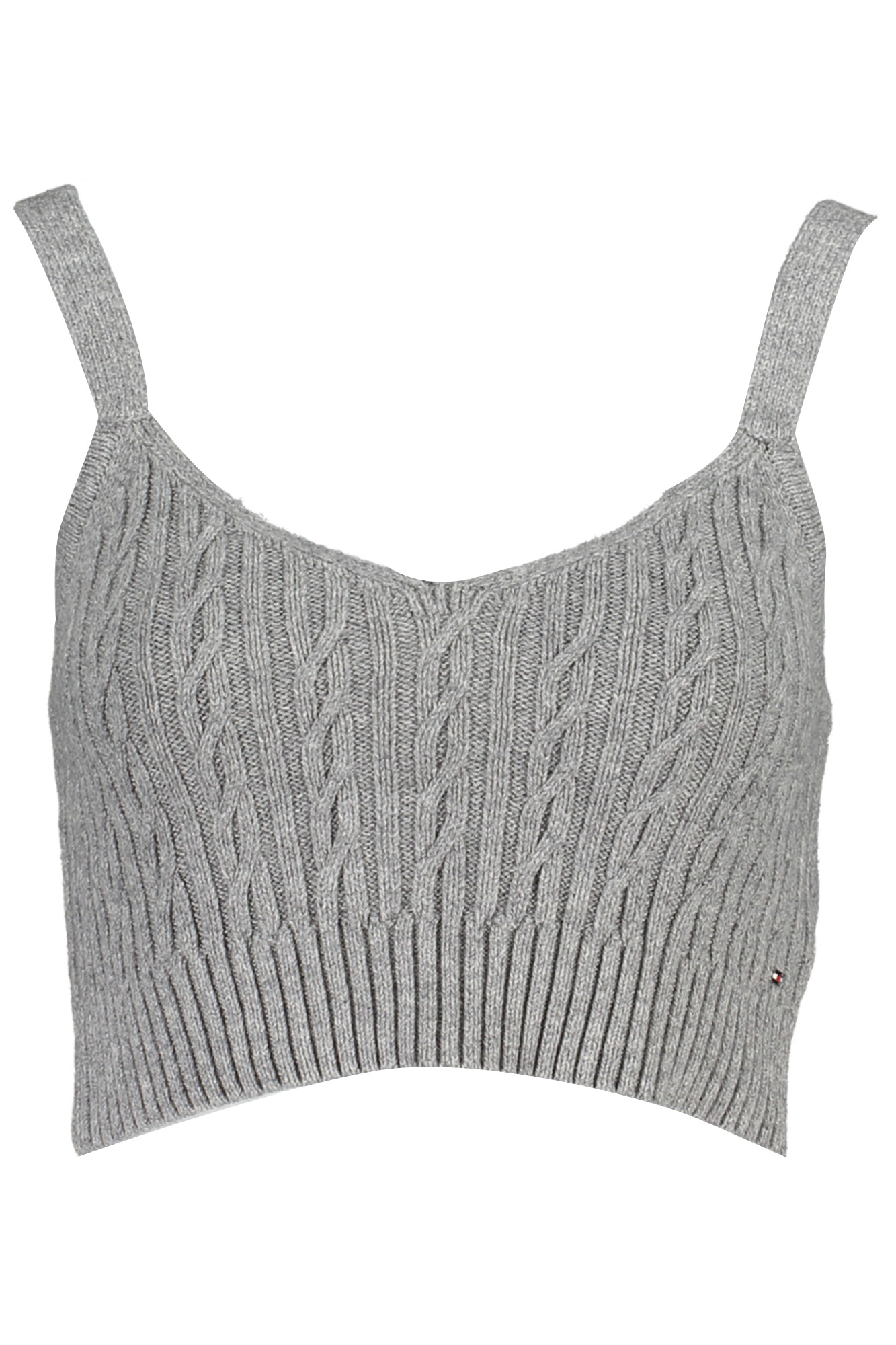 TOMMY HILFIGER GRAY WOMEN'S TOP TOMMY HILFIGER GRAY WOMEN'S TOP