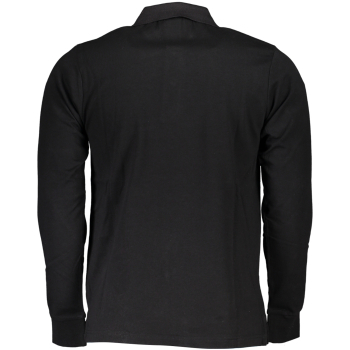 US GRAND POLO MEN'S LONG SLEEVED BLACK POLO SHIRT US GRAND POLO MEN'S LONG SLEEVED BLACK POLO SHIRT