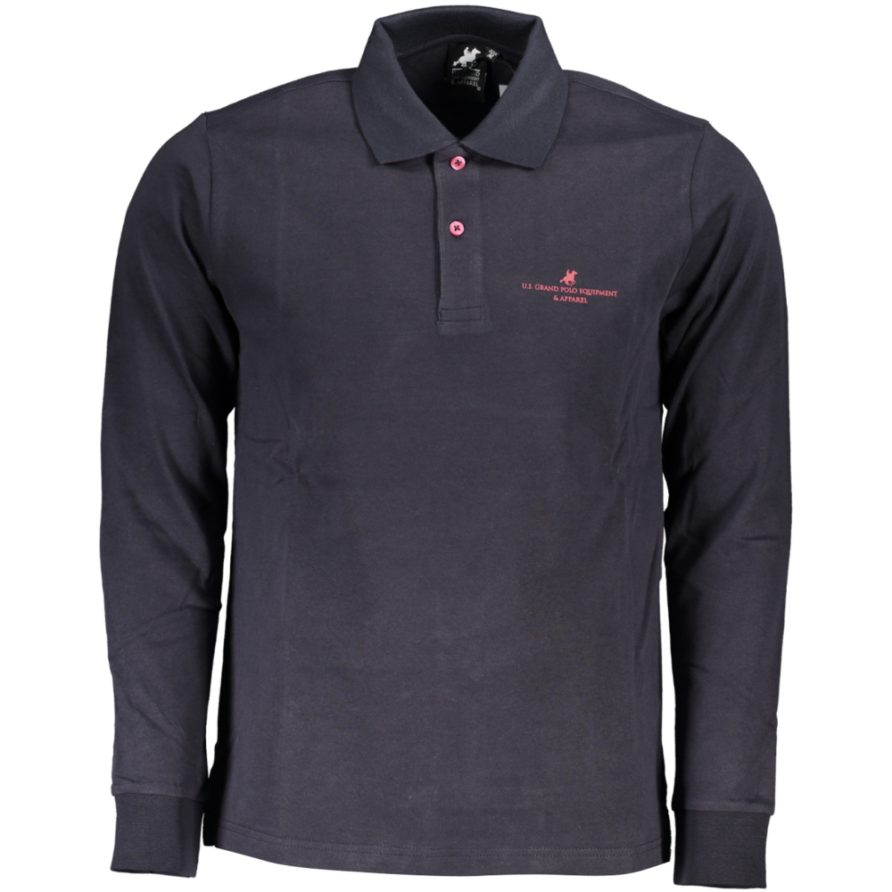 US GRAND POLO MEN'S LONG SLEEVED POLO SHIRT