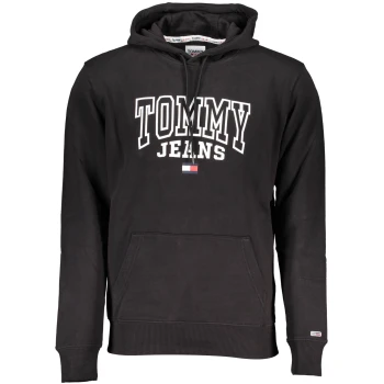 TOMMY HILFIGER MEN'S BLACK HOODIE