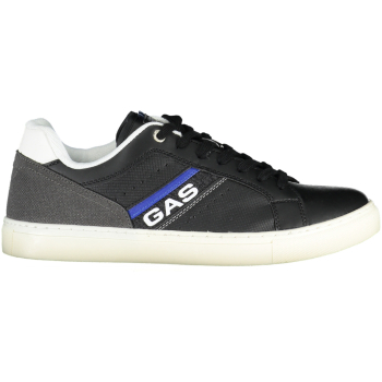 GAS BLACK MEN'S SNEAKERS
