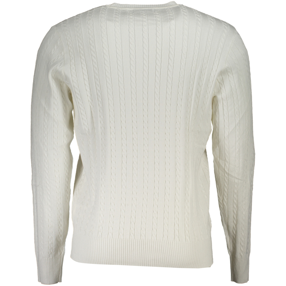 US GRAND POLO MEN'S WHITE SWEATER