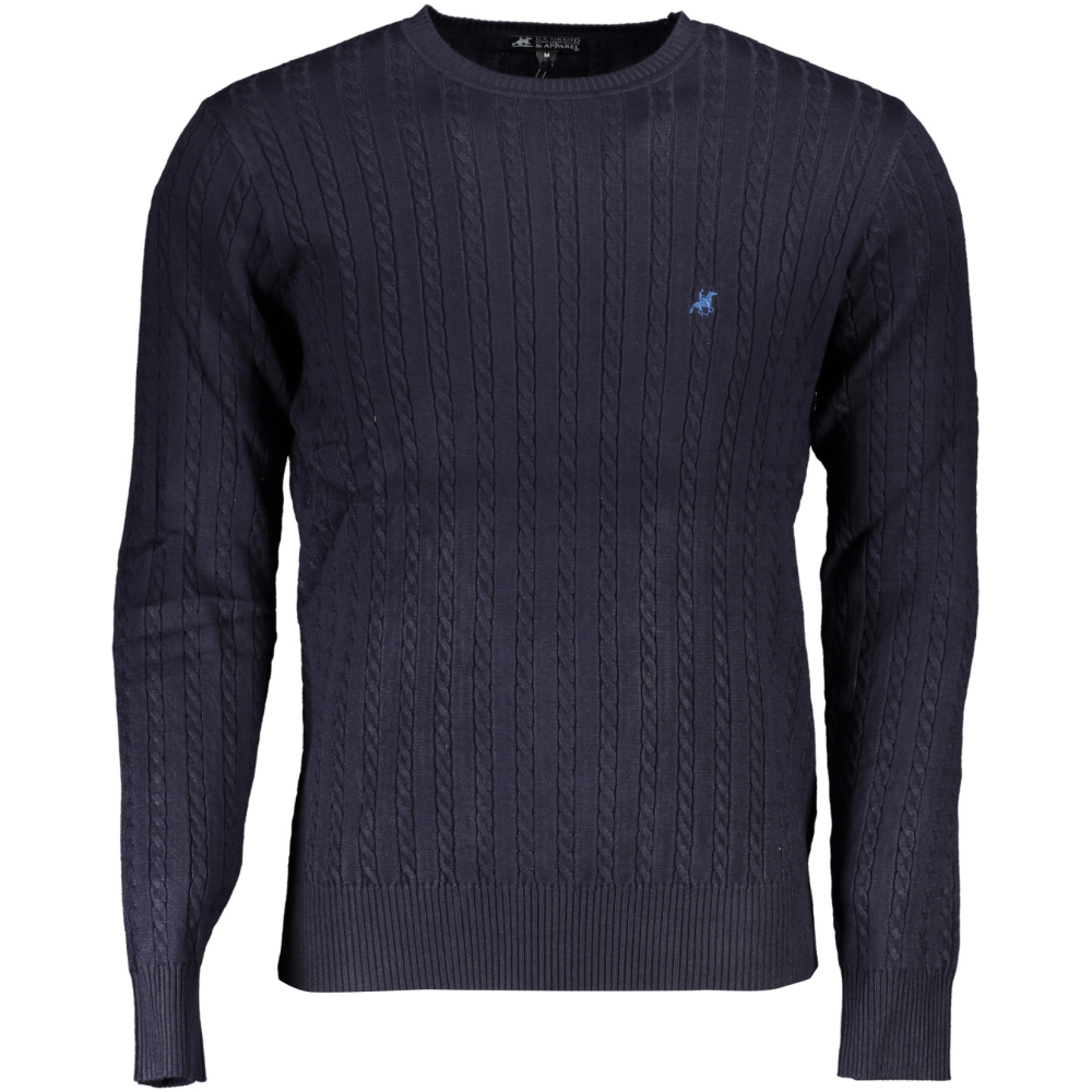 US GRAND POLO MEN'S NAVY BLUE SWEATER