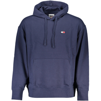 TOMMY HILFIGER MEN'S NAVY BLUE HOODIE TOMMY HILFIGER MEN'S NAVY BLUE HOODIE