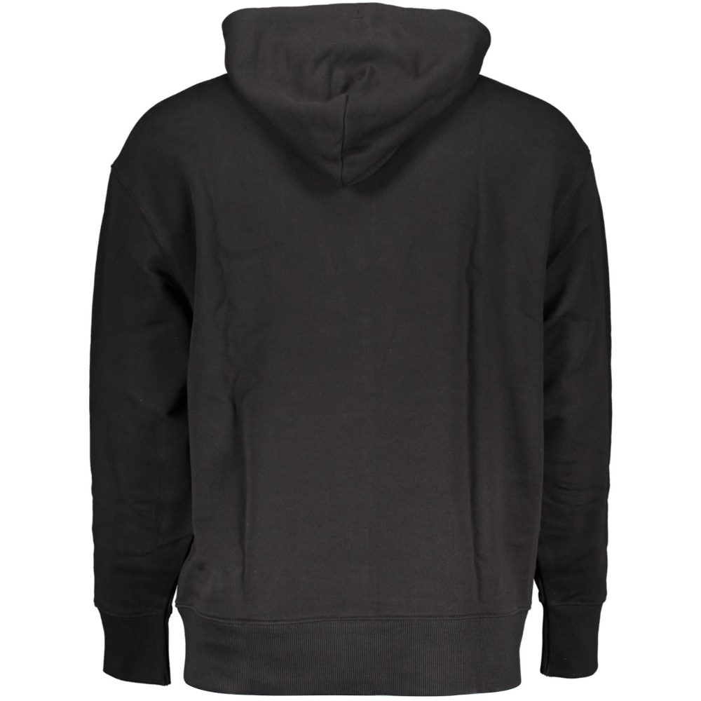 TOMMY HILFIGER MEN'S BLACK HOODIE