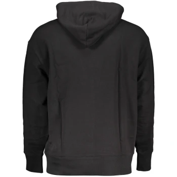 TOMMY HILFIGER MEN'S BLACK HOODIE TOMMY HILFIGER MEN'S BLACK HOODIE