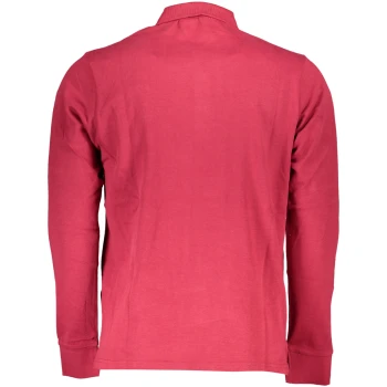 US GRAND POLO MEN'S LONG SLEEVED RED POLO SHIRT US GRAND POLO MEN'S LONG SLEEVED RED POLO SHIRT