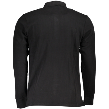 US GRAND POLO MEN'S LONG SLEEVED BLACK POLO SHIRT US GRAND POLO MEN'S LONG SLEEVED BLACK POLO SHIRT
