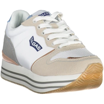 GAS WHITE WOMEN'S SNEAKERS