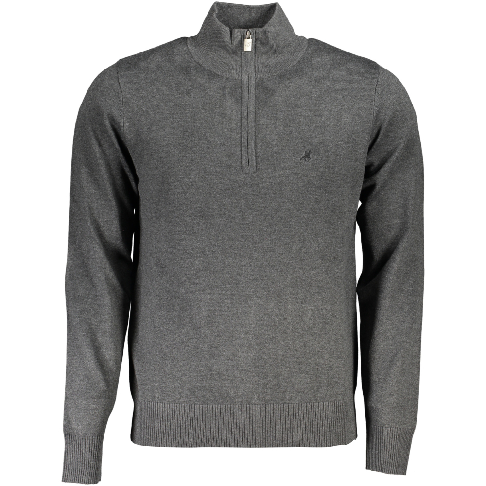 US GRAND POLO MEN'S GRAY SWEATER