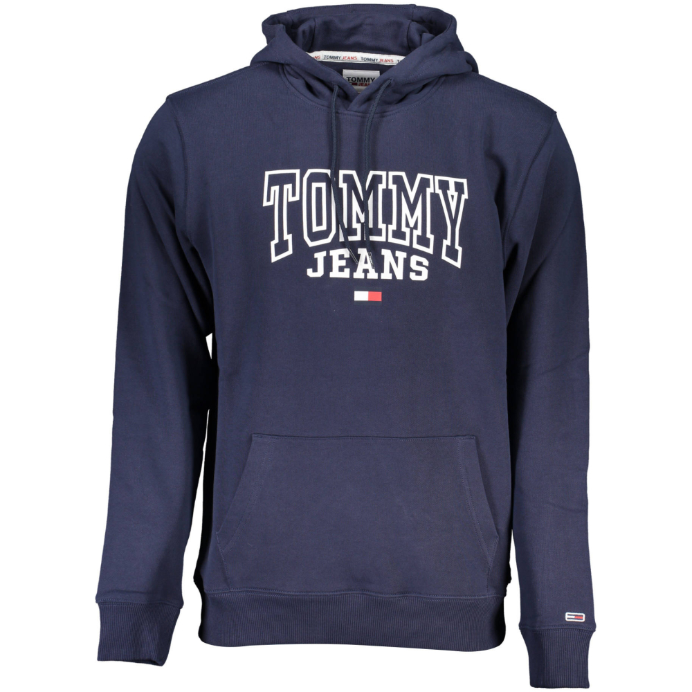 TOMMY HILFIGER MEN'S NAVY BLUE HOODIE