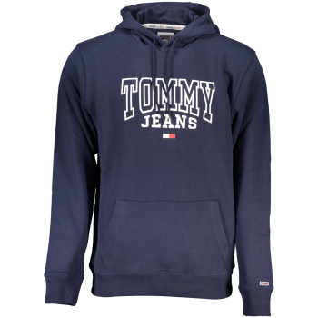 TOMMY HILFIGER MEN'S NAVY BLUE HOODIE TOMMY HILFIGER MEN'S NAVY BLUE HOODIE