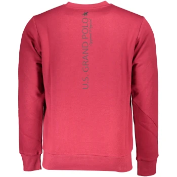 US GRAND POLO MEN'S RED SWEATSHIRT