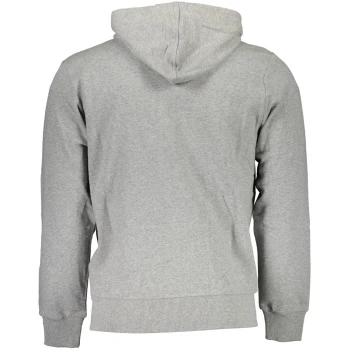 LA MARTINA MEN'S GRAY ZIPPED SWEATSHIRT