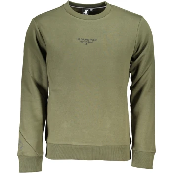 US GRAND POLO MEN'S MILITARY GREEN SWEATSHIRT US GRAND POLO MEN'S MILITARY GREEN SWEATSHIRT
