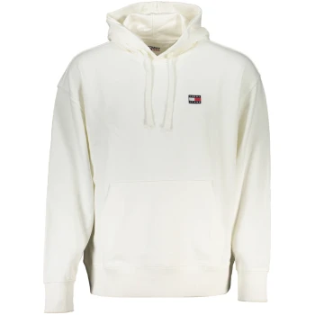 TOMMY HILFIGER MEN'S WHITE HOODIE TOMMY HILFIGER MEN'S WHITE HOODIE