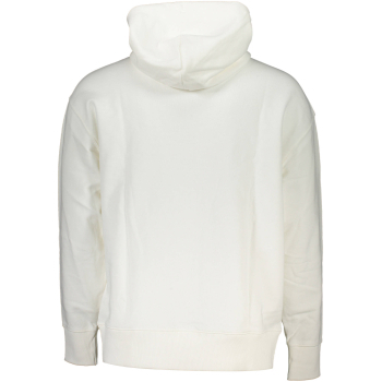 TOMMY HILFIGER MEN'S WHITE HOODIE TOMMY HILFIGER MEN'S WHITE HOODIE