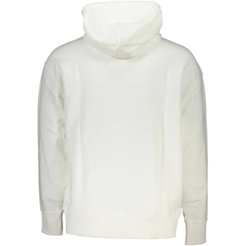 TOMMY HILFIGER MEN'S WHITE HOODIE TOMMY HILFIGER MEN'S WHITE HOODIE