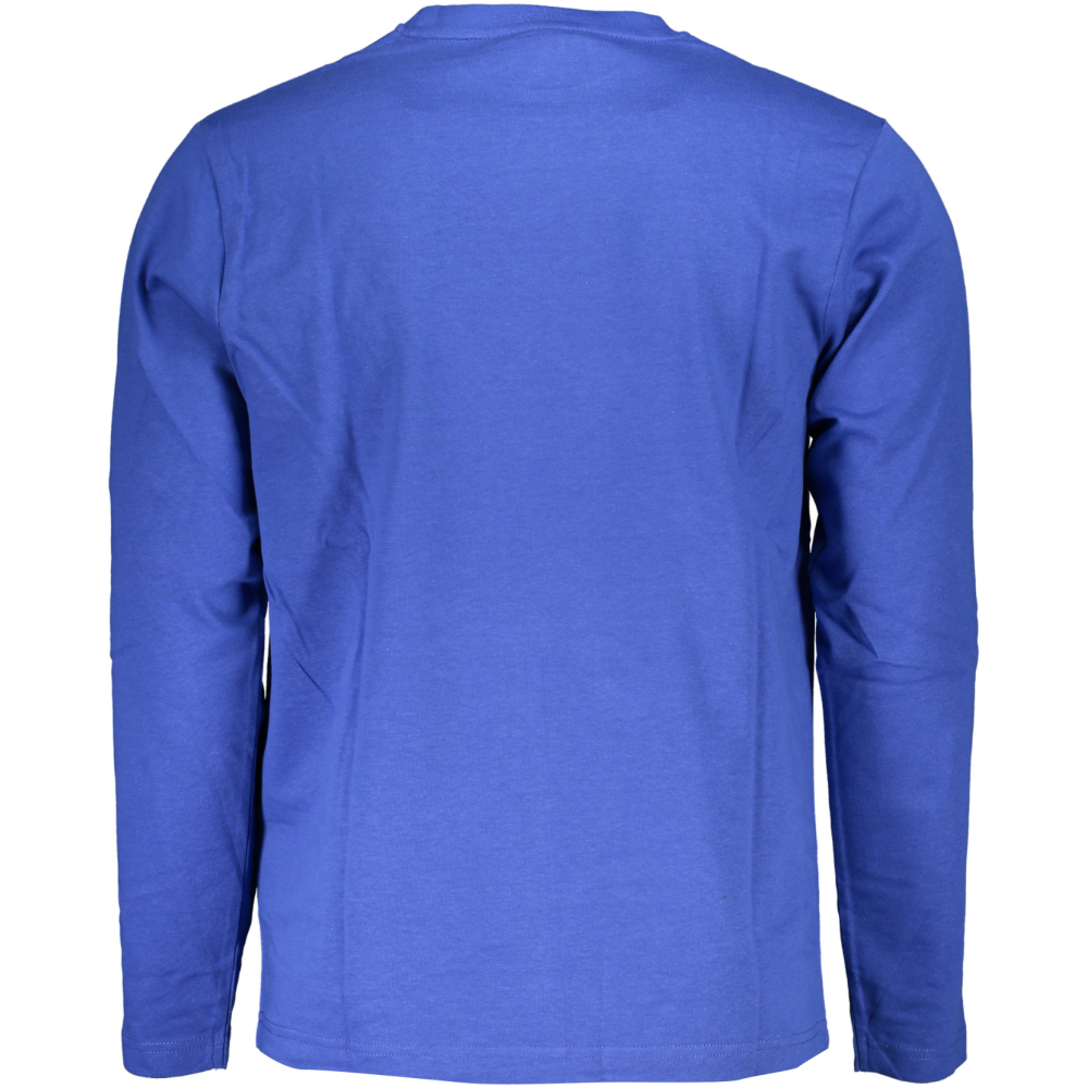 US GRAND POLO MEN'S LONG SLEEVE BLUE T-SHIRT