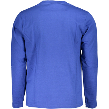 US GRAND POLO MEN'S LONG SLEEVE BLUE T-SHIRT