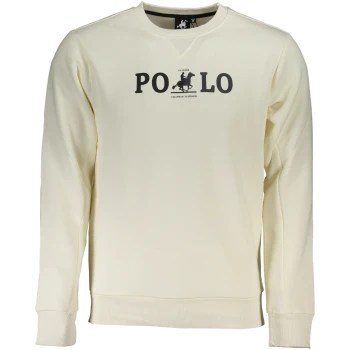 US GRAND POLO MEN'S WHITE SWEATSHIRT