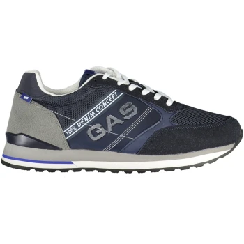 GAS NAVY BLUE MEN'S SNEAKERS