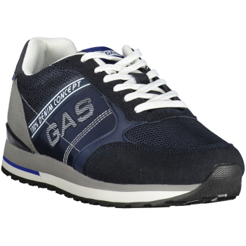 GAS NAVY BLUE MEN'S SNEAKERS