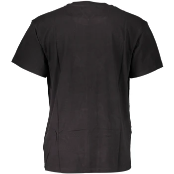 TOMMY HILFIGER MEN'S BLACK ORGANIC COTTON T-SHIRT TOMMY HILFIGER MEN'S BLACK ORGANIC COTTON T-SHIRT
