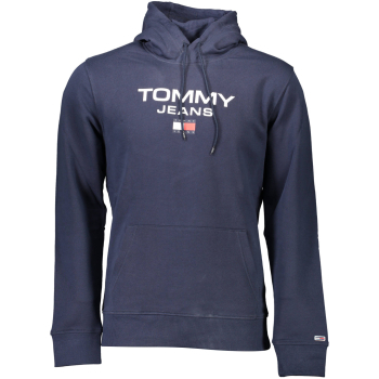 TOMMY HILFIGER MEN'S NAVY BLUE HOODIE TOMMY HILFIGER MEN'S NAVY BLUE HOODIE