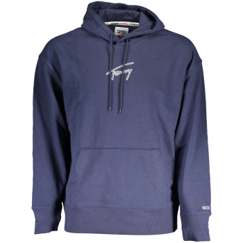 TOMMY HILFIGER MEN'S NAVY BLUE HOODIE TOMMY HILFIGER MEN'S NAVY BLUE HOODIE