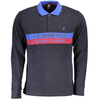 US GRAND POLO MEN'S LONG SLEEVED POLO SHIRT