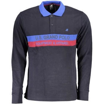 US GRAND POLO MEN'S LONG SLEEVED POLO SHIRT