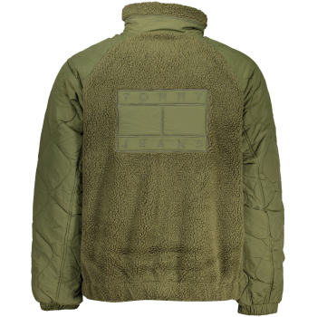 TOMMY HILFIGER MEN'S MILITARY GREEN SPORTS JACKET TOMMY HILFIGER MEN'S MILITARY GREEN SPORTS JACKET