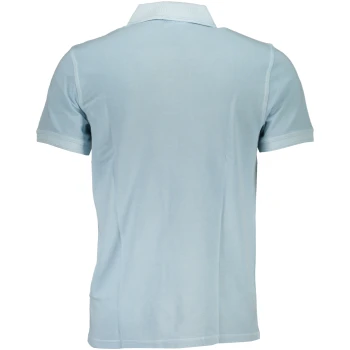 HUGO BOSS MEN'S BLUE SHORT SLEEVED POLO SHIRT