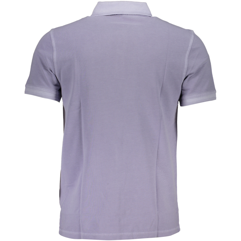 HUGO BOSS MEN'S SHORT SLEEVED VIOLET POLO SHIRT