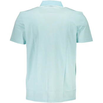 HUGO BOSS MEN'S BLUE SHORT SLEEVED POLO SHIRT