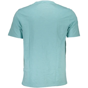 HUGO BOSS MEN'S ORGANIC COTTON BLUE T-SHIRT