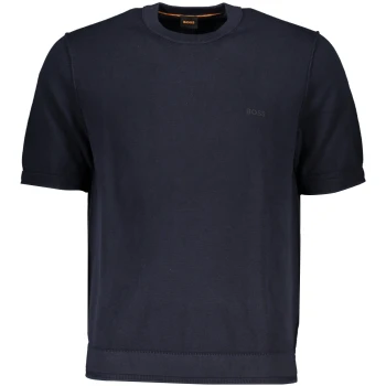 HUGO BOSS MEN'S NAVY BLUE T-SHIRT