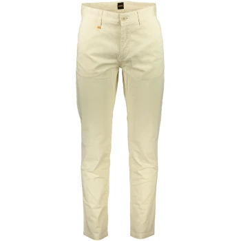 HUGO BOSS MEN'S BEIGE TROUSERS HUGO BOSS MEN'S BEIGE TROUSERS