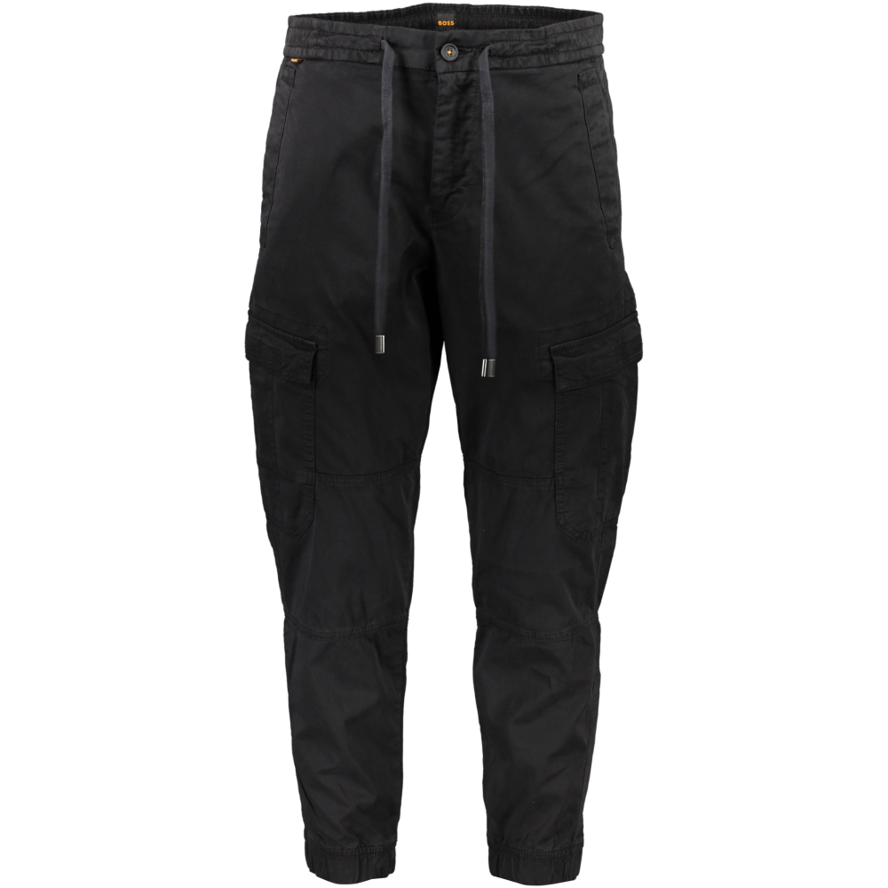 HUGO BOSS MEN'S BLACK JOGGERS