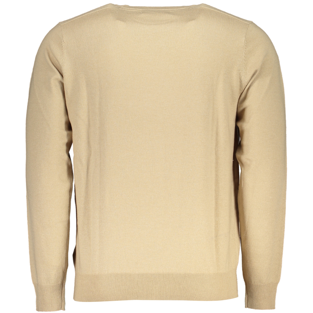 GUESS BEIGE MEN'S SWEATER