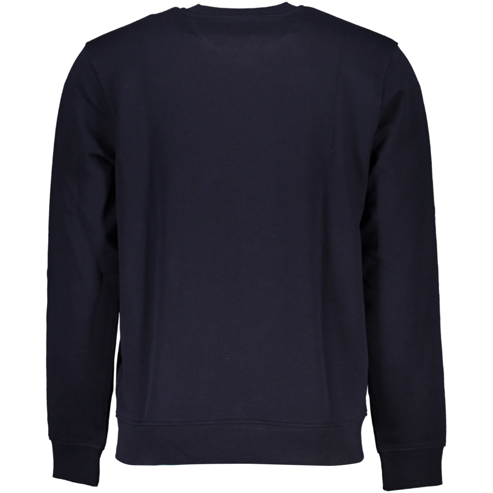 GUESS MEN'S NAVY BLUE SLIM FIT SWEATSHIRT