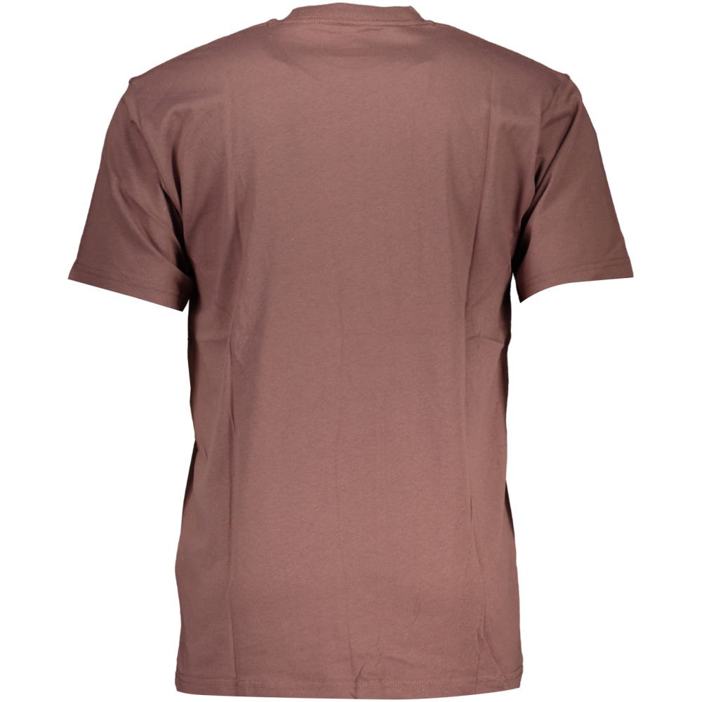 VANS MEN'S BROWN T-SHIRT