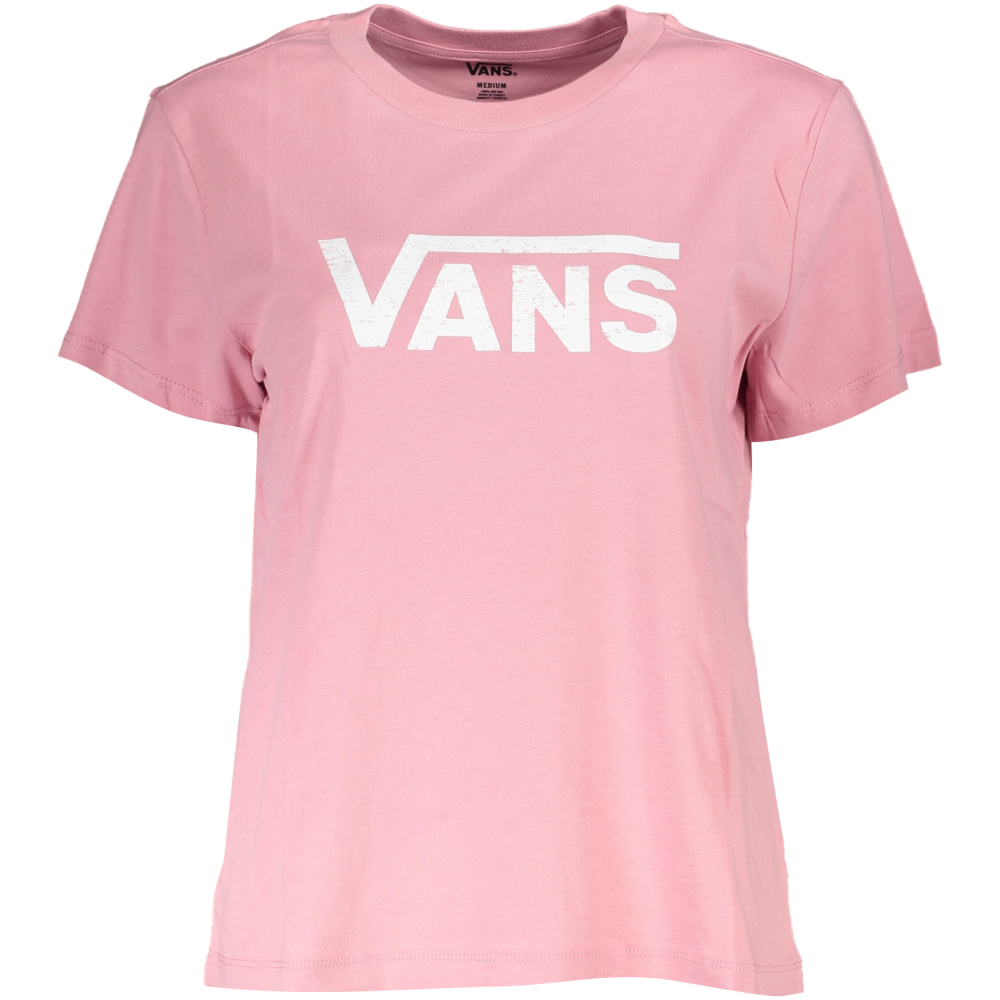 VANS PINK WOMEN'S T-SHIRT