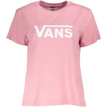 VANS PINK WOMEN'S T-SHIRT