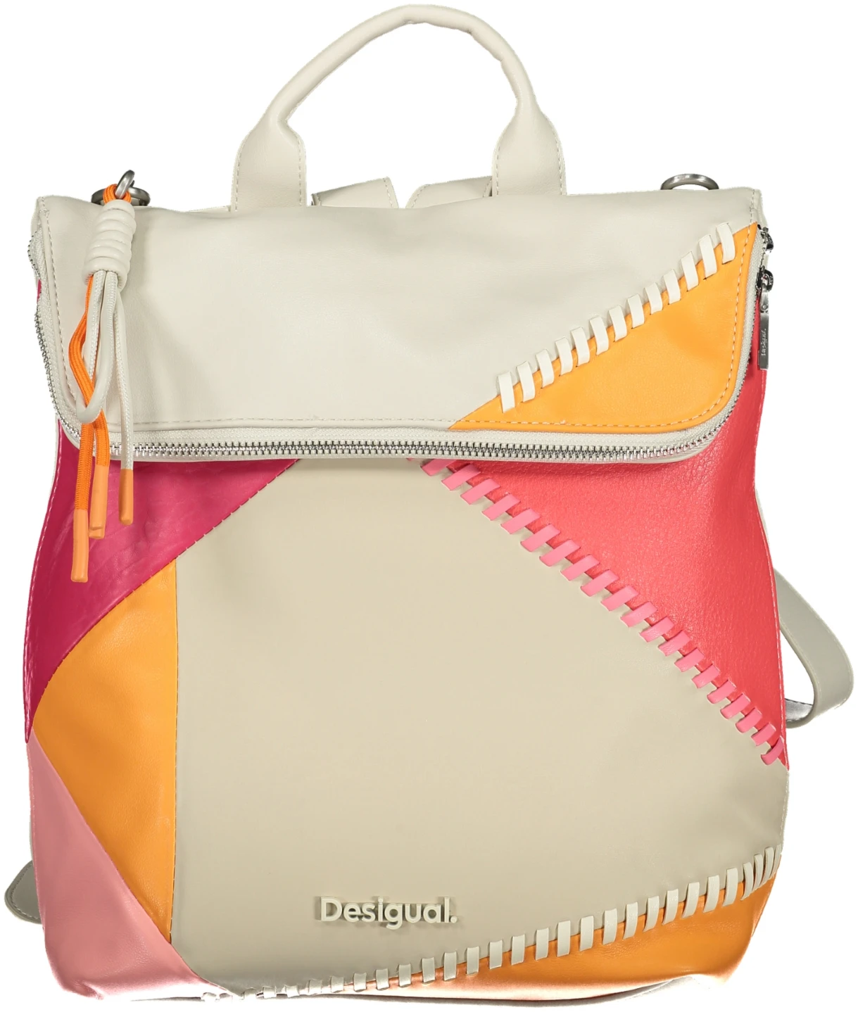 DESIGUAL WHITE WOMEN'S BACKPACK DESIGUAL WHITE WOMEN'S BACKPACK