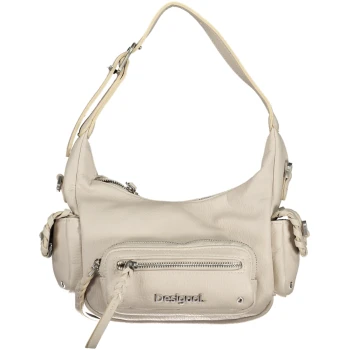 DESIGUAL WHITE WOMEN'S SHOULDER BAG DESIGUAL WHITE WOMEN'S SHOULDER BAG