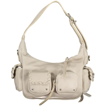 DESIGUAL WHITE WOMEN'S SHOULDER BAG DESIGUAL WHITE WOMEN'S SHOULDER BAG