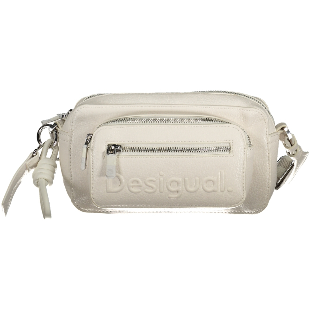 DESIGUAL WHITE WOMEN'S CAMERA BAG