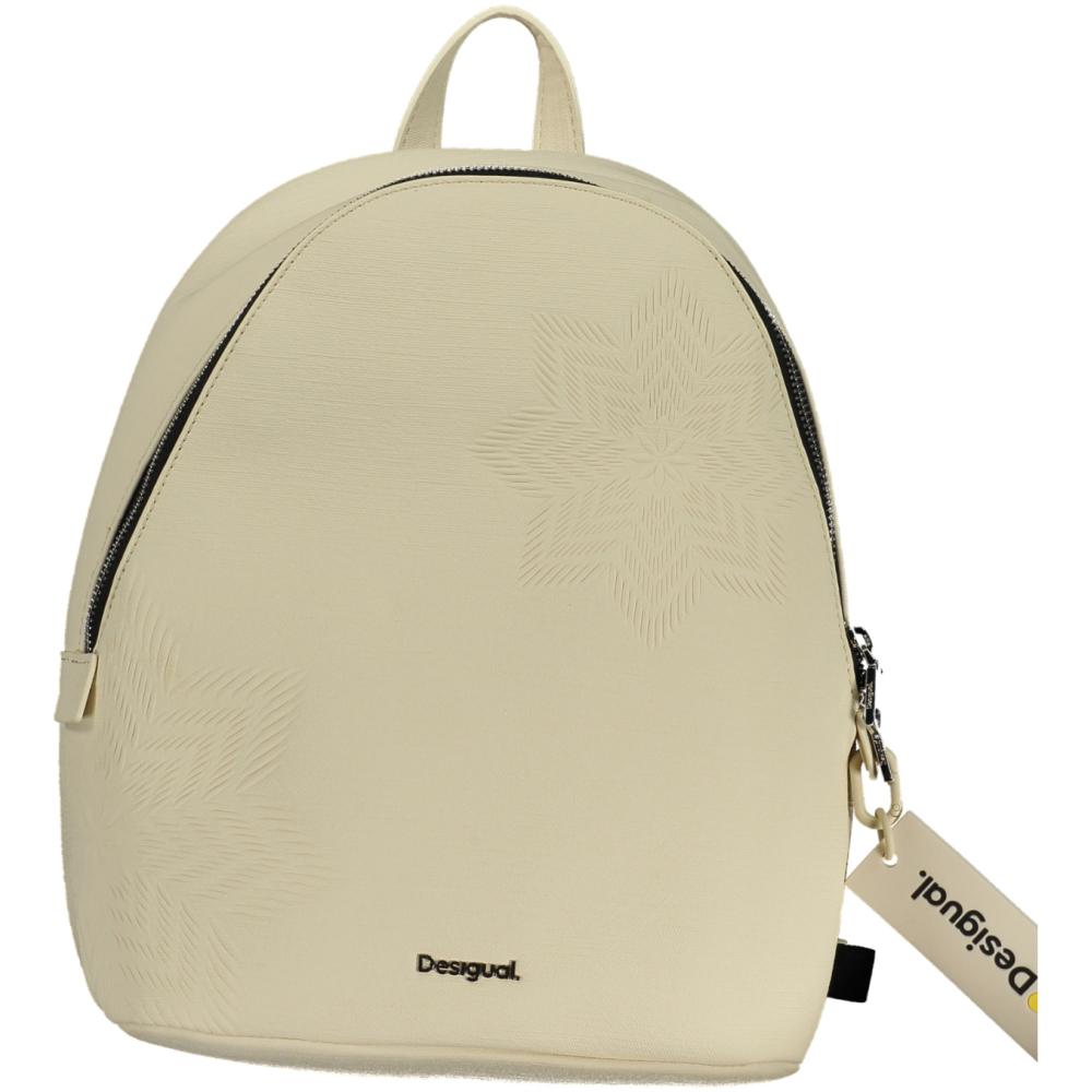 DESIGUAL WHITE WOMEN'S BACKPACK